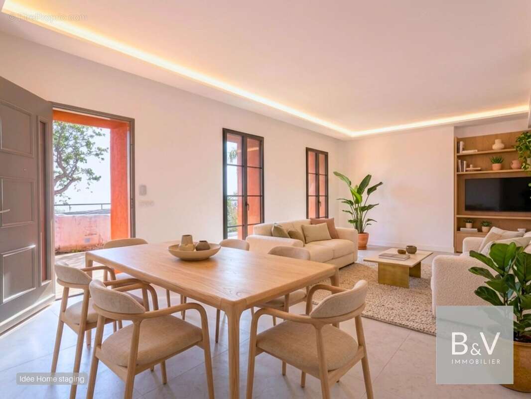 Appartement d'exception 4 pièces, vue mer panoramique et jardin privatif - photo 2