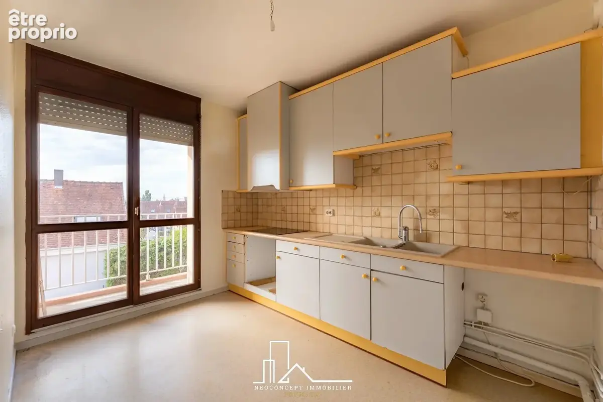 Appartement F3 lumineux avec balcon et garage à Bischwiller - photo 2