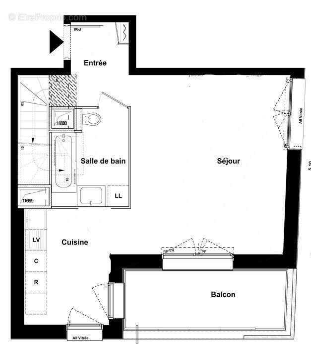 Appartement à LYON-7E