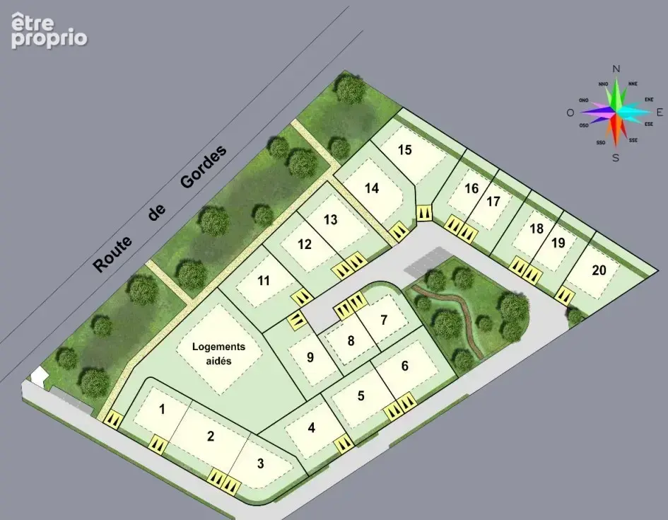 Terrain 429 m² à vendre à Cabrieres-D'avignon (84220) - photo 3