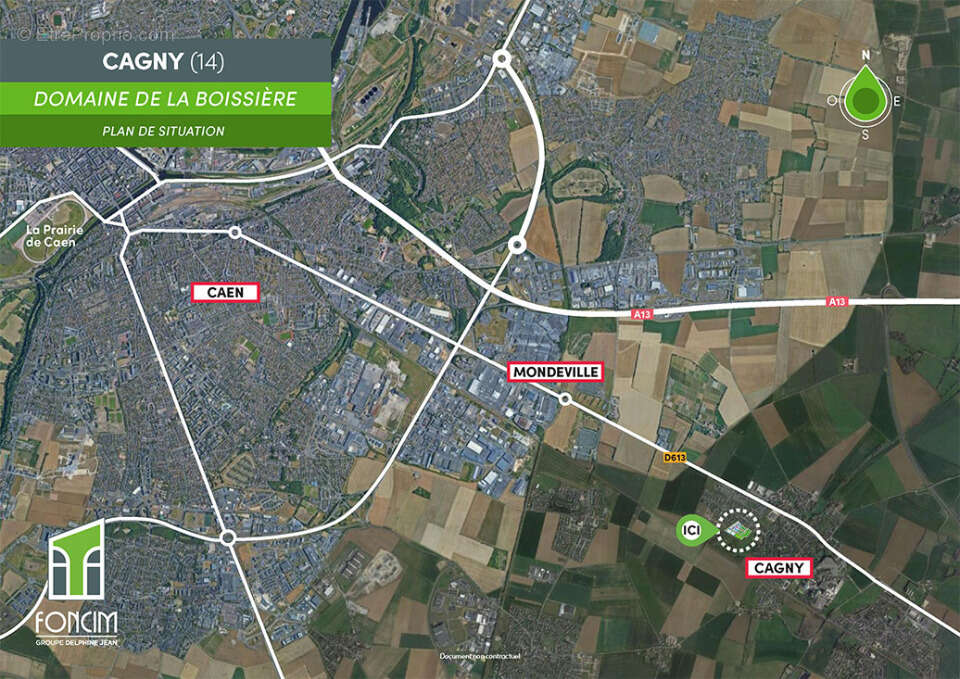 Terrain à CAGNY