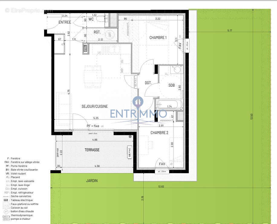 Appartement 62 m² à Albens  - photo 3