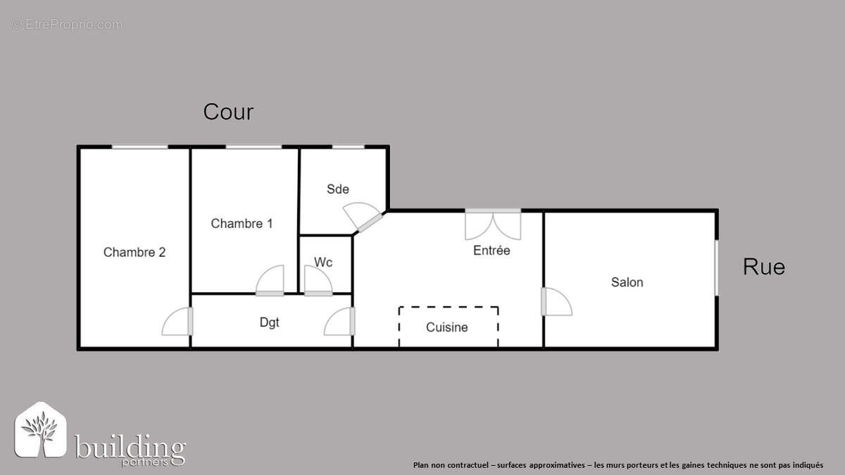 Appartement à PARIS-18E