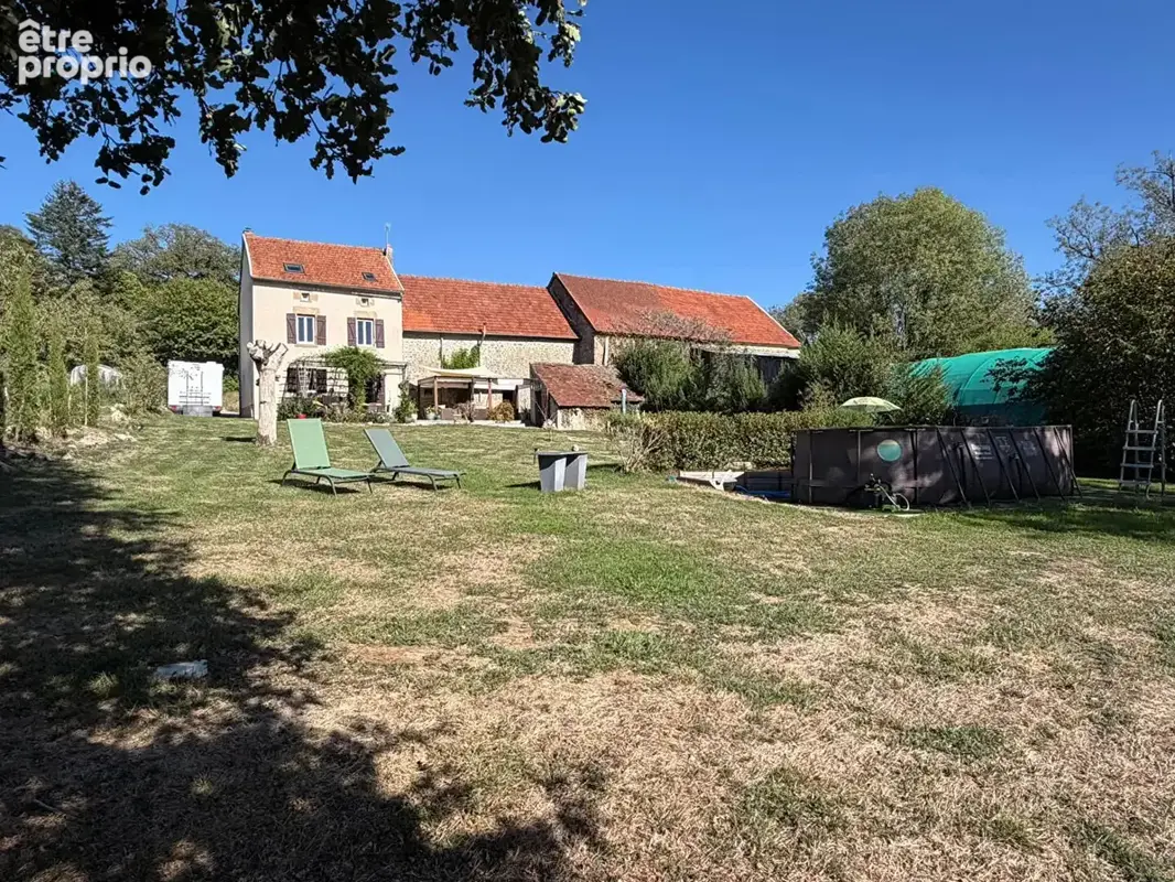 Maison HAUTE-VIENNE - Magnifique corps de ferme en pierre entièrement rénové avec grange et jardin de 3 612 m²essines Sur Gartem - photo 3