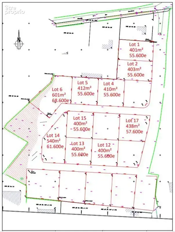 LA HAYE, plein bourg, à proximité directe du centre ville, 412m² - photo 2
