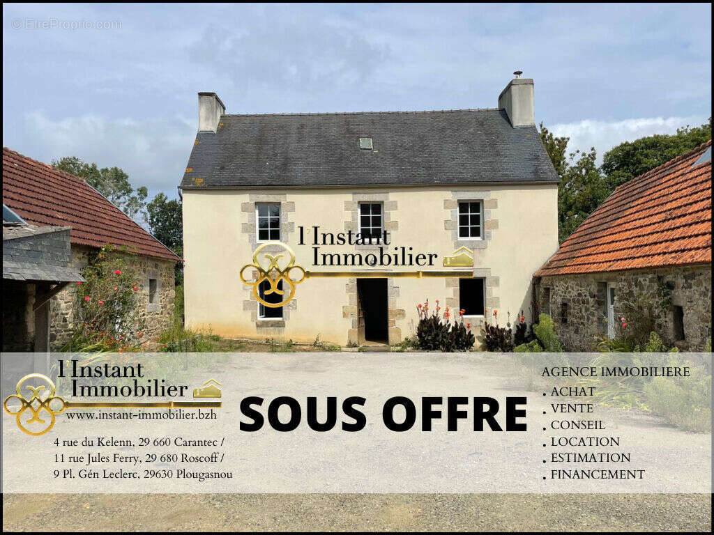 Maison à PLOUEGAT-GUERAND