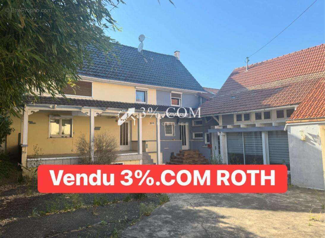 Maison à WALTENHEIM-SUR-ZORN