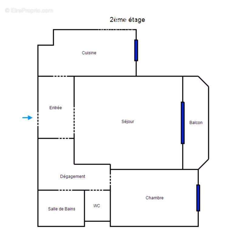 Appartement à PARIS-14E