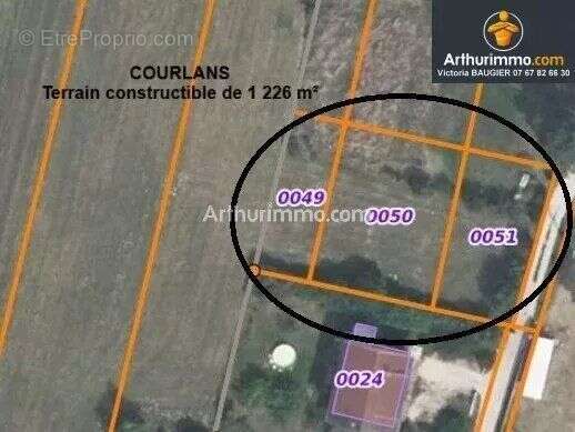 Terrain à COURLANS