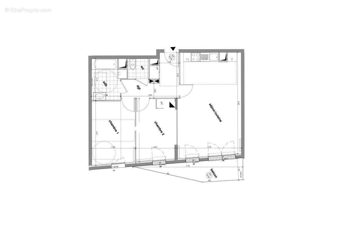 Appartement à NANTERRE