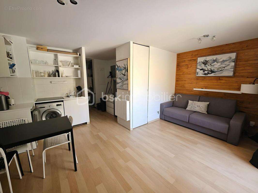 Studio 4 couchages avec coin montagne – VUE MONTAGNES – PISCINE - photo 6