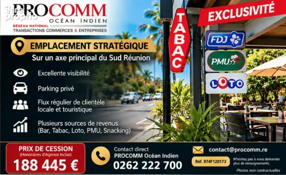 Commerce 84 m² à vendre à Saint-Pierre (97410) - photo 3