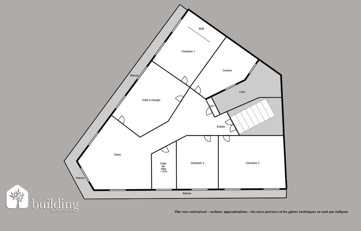 Appartement à PARIS-16E