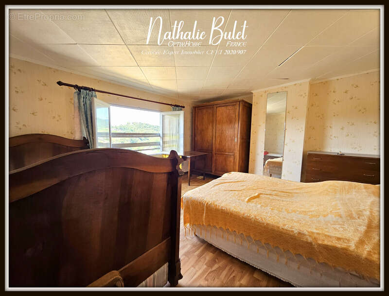 Maison de village à rénover – 100 m² habitables – garage – 3 chambres – roquebrun - photo 5