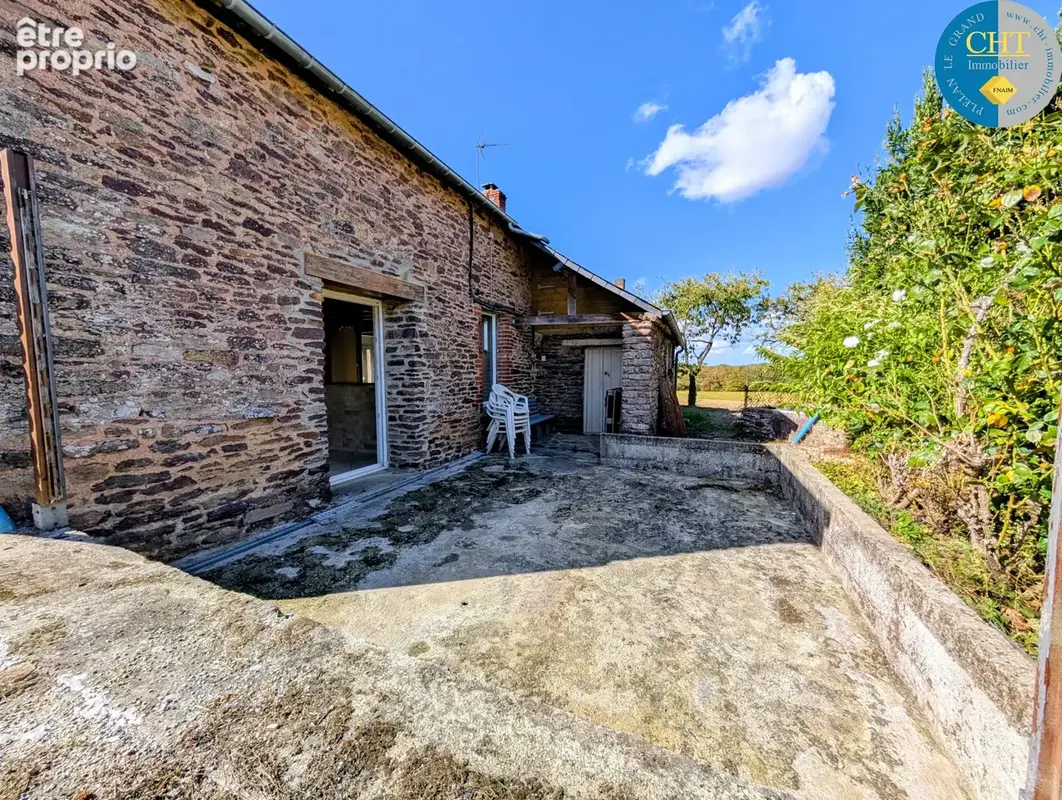 Ancien corps de ferme en pierres renove avec studio et dépendances à concoret (56430) avec cht immobilier - photo 21