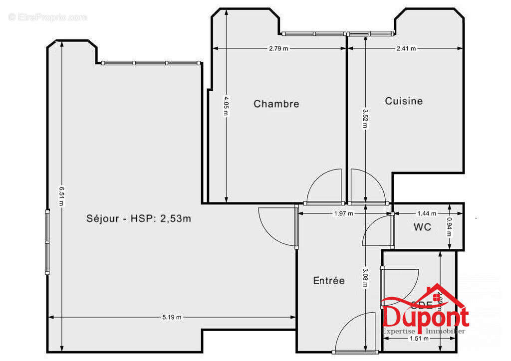 Appartement à SIN-LE-NOBLE