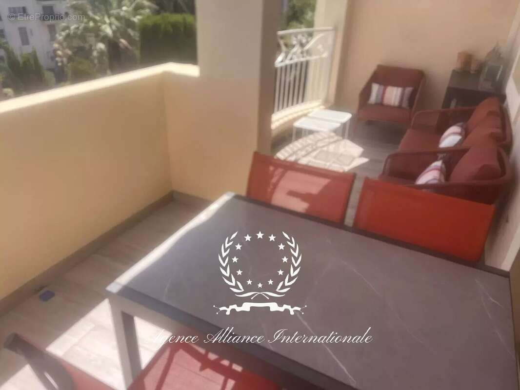 Cannes - 2 pieces vue mer - terrasse - photo 9