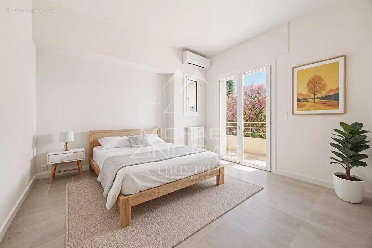 Cannes - Bel appartement au calme avec terrasse, jardin et aperçu mer - photo 7