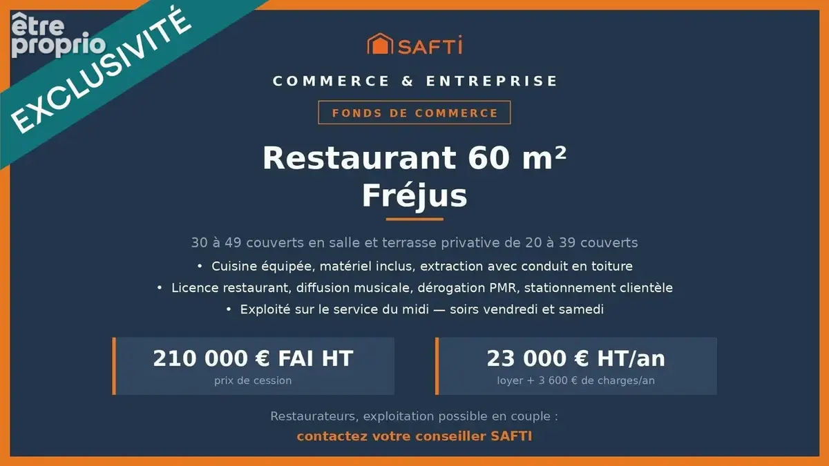 Photo 1 - Commerce à FREJUS