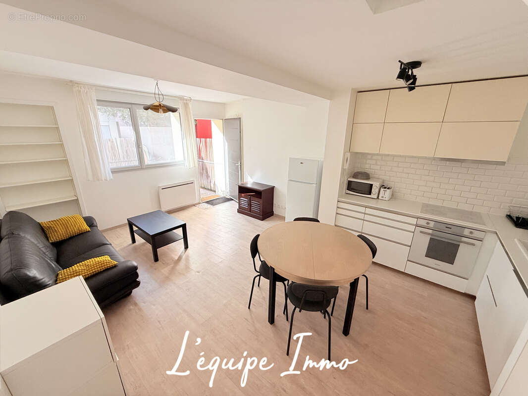 Coeur Sept Deniers- Maison Duplex T2 de 45 m2 avec parking et jardin. - photo 7