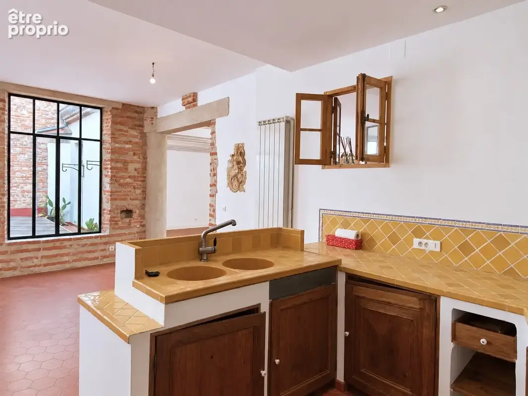 Un appartement esprit loft, en duplex, avec du caractere, au centre de perpignan - photo 6