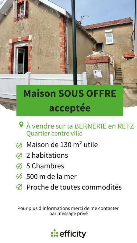 Maison à LA BERNERIE-EN-RETZ