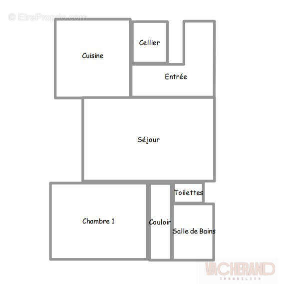 Appartement 54 m² à La Madeleine  - photo 6