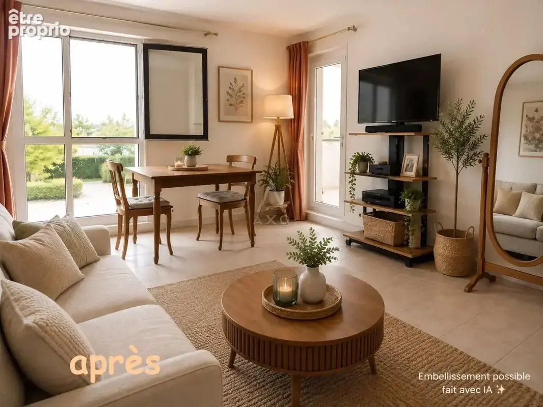 appartement T2 cave parking piscine - photo 2