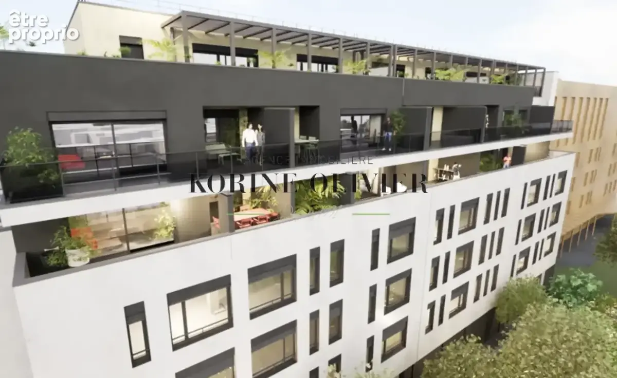 Valence appartement T3 avec grande terrasse - photo 4