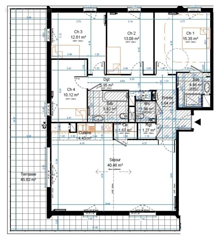 Appartement à MARCQ-EN-BAROEUL
