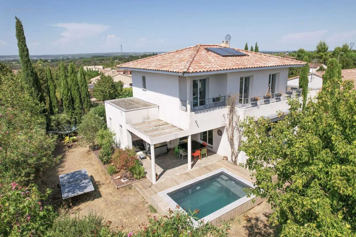 Belle villa contemporaine avec bassin à Bouillargeus en périphérie de Nîmes - photo 19