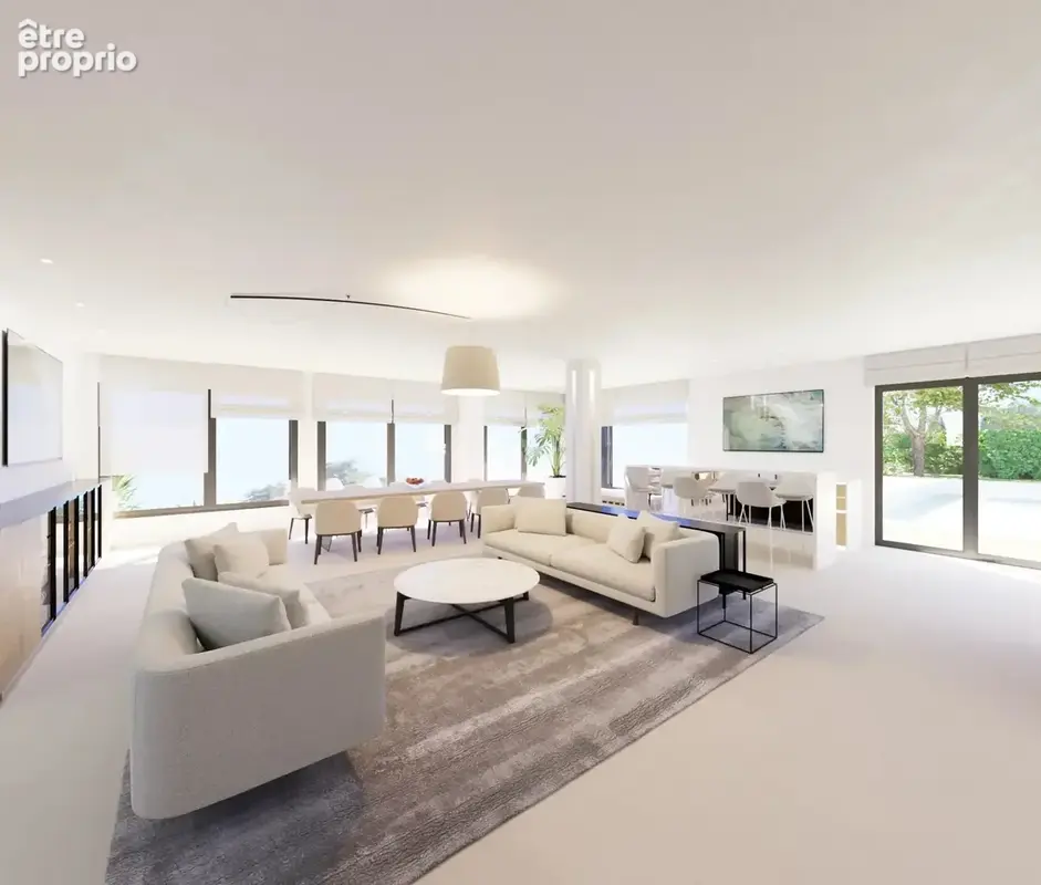 Nice - Fabron - Villa contemporaine de 300m² avec piscine, vue mer et garage de 112m² - photo 5