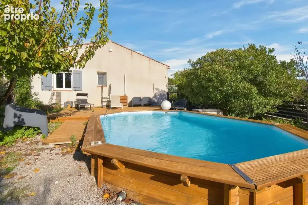 Maison individuelle 4 pièces – 92 m² – Plain-pied – Piscine – Domaine privé – Terrain 730 m² - photo 1