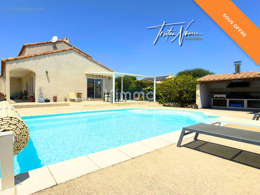 Villa 4 faces de 113 m2 - 4 chambres - piscine - Latour-Bas-Elne - photo 2