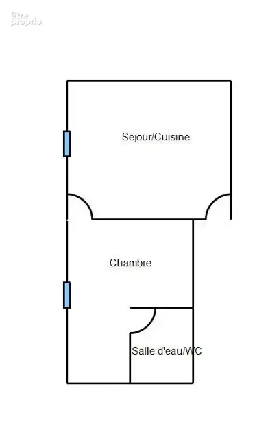 A vendre  4 appartements de type t2 fougeres - photo 8