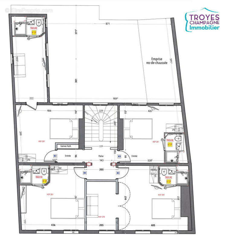 Appartement à TROYES