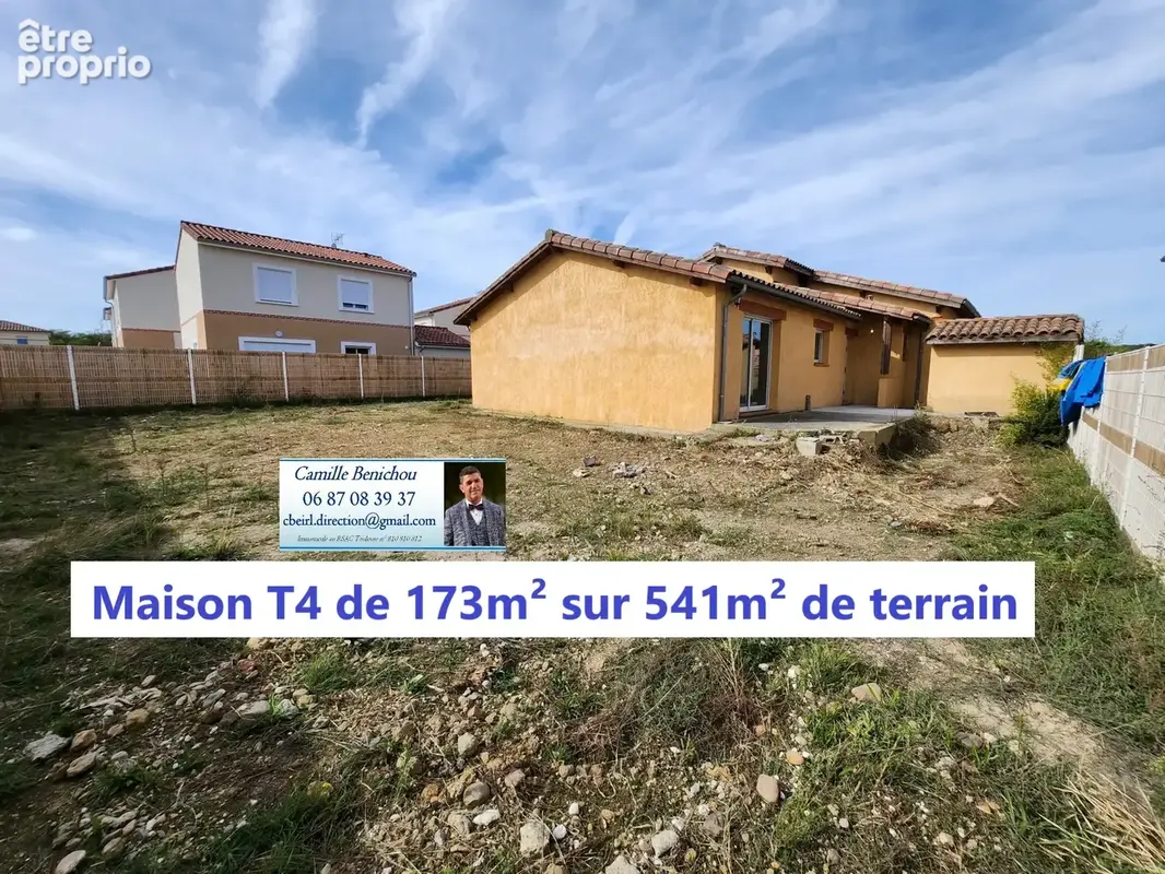 Maison de 167m2 sur 500m2 de terrain environ - centre d'Eaunes - Libre immédiatement - photo 1