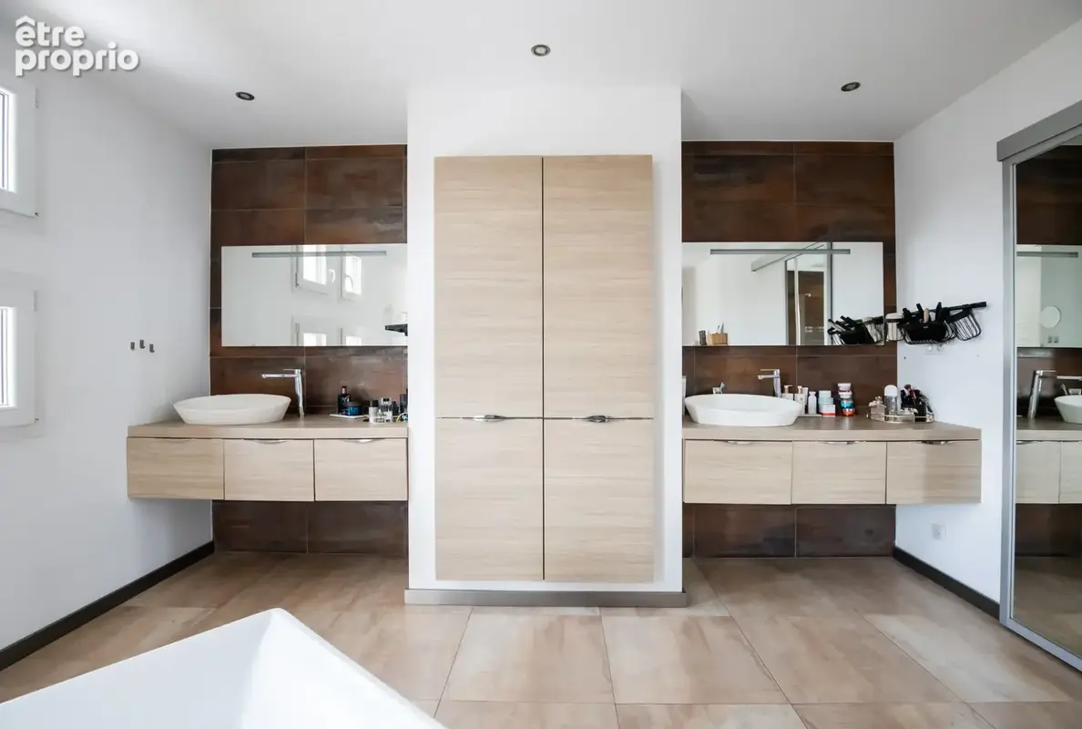 Nancy / a 5 minutes maison d'architecte 342m2 hab + sous-sol 225m2 avec garage 4/6 voitures sur terrain clos - photo 14