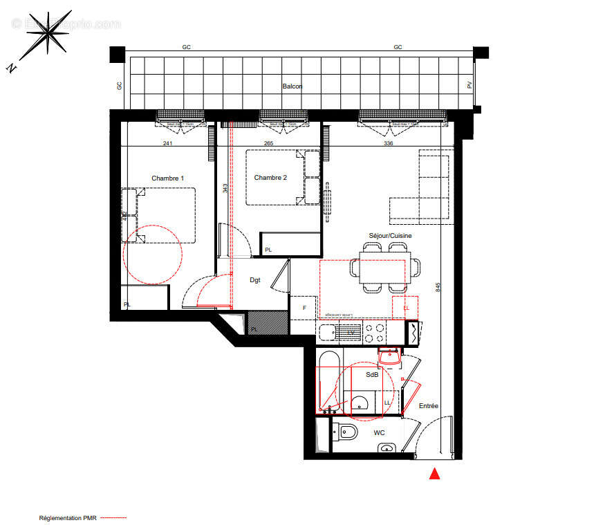 Appartement 3p - le-plessis-robinson - photo 2