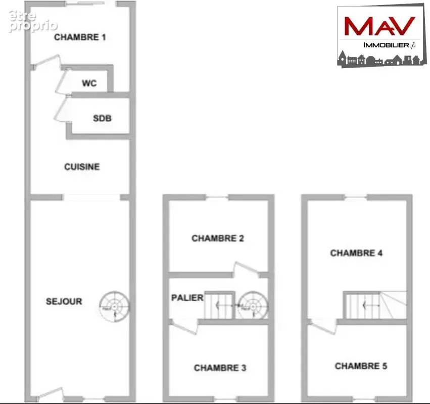 Maison 90 m² à Roubaix  - photo 5
