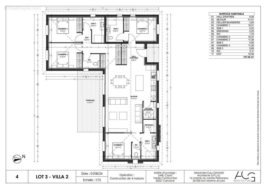 Maison à SANTA-LUCIA-DI-MORIANI