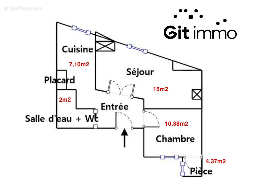 Appartement à MARSEILLE-5E