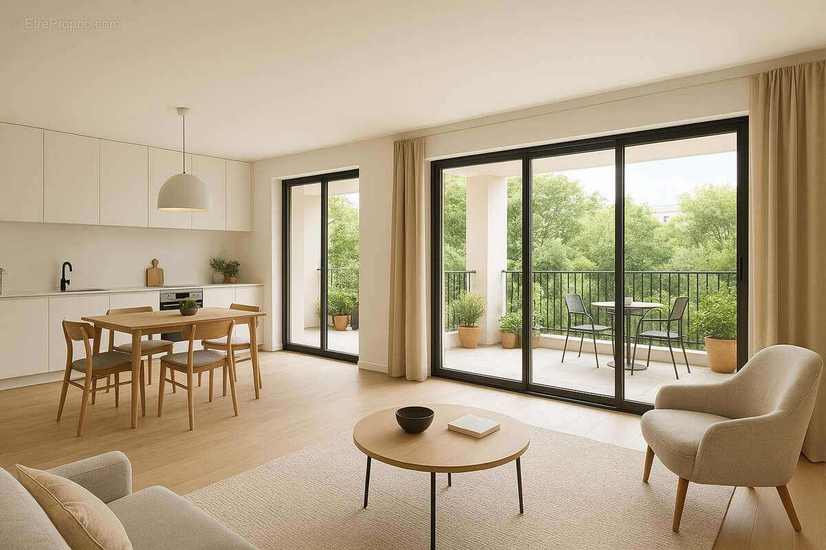 Appartement à JOUY-LE-MOUTIER