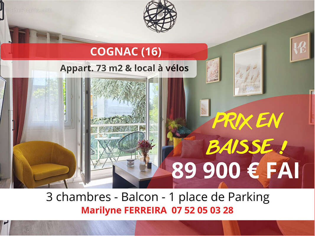 Appartement à COGNAC