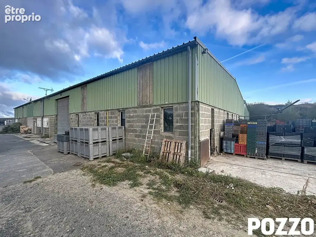 TOURNEVILLE SUR MER (50660) - Entrepôt / local industriel  édifié sur 7800 m² de terrain. - photo 3