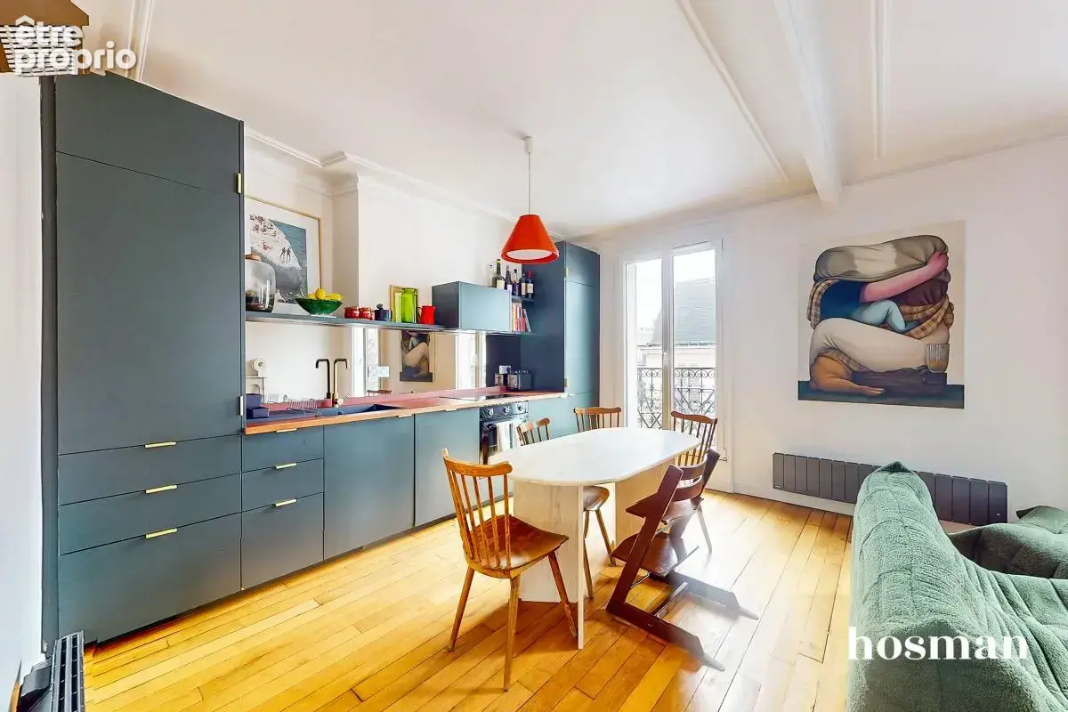 Plein ciel ! Appartement 3 pièces 53 m² avec large balcon - Paris 18e - photo 7