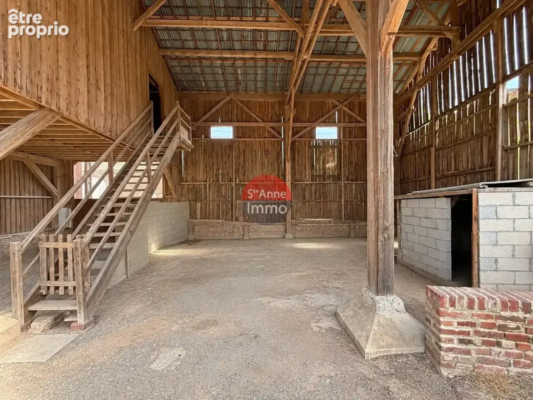 Parvillers-le-quesnoy - maison semi-mitoyenne - 2 chambres - grenier - travaux - jardin - photo 12