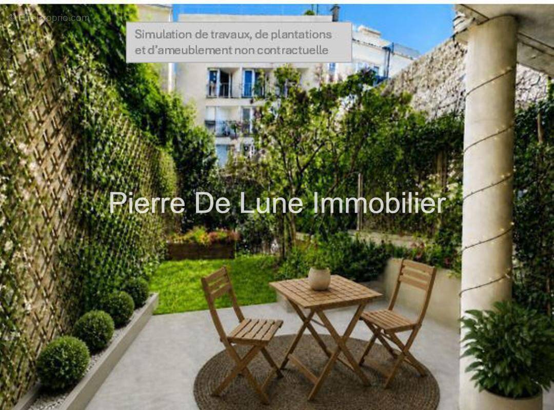 Appartement à PARIS-19E
