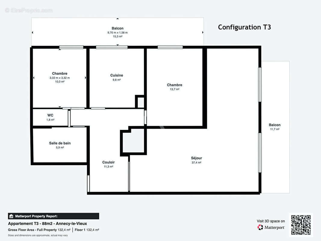 Appartement à ANNECY