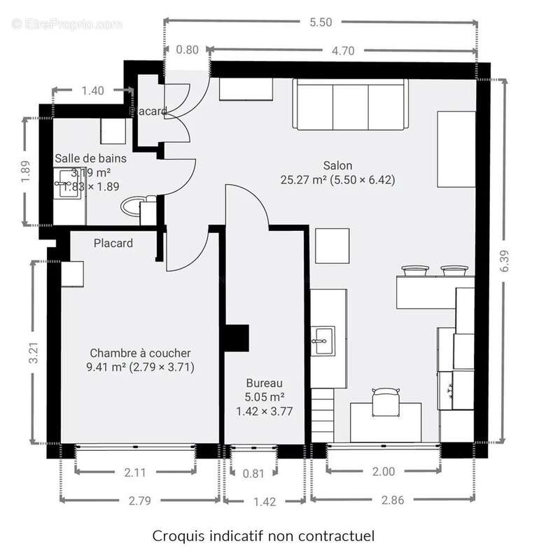 Appartement à PARIS-16E